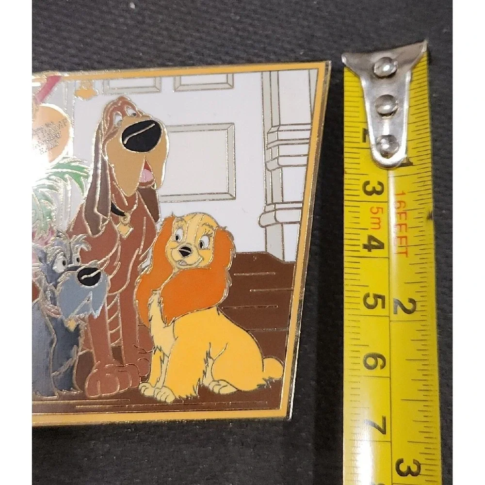 Preproduction Disney Pin LADY TRUSTY‎ JOCK DOGS TRAMP PP Proof